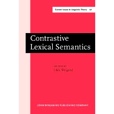 预订 Contrastive Lexical Semantics.: 9789027236760