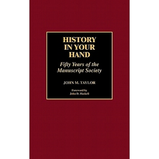 the Fifty History 预订 9780275959180 Hand Your Years Society Manuscript