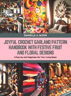 预订 Joyful Crochet Garland Pattern Handbook with Festive Fruit and Floral Designs: Infuse Joy and Happiness into Your L