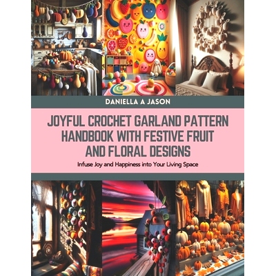 预订 Joyful Crochet Garland Pattern Handbook with Festive Fruit and Floral Designs: Infuse Joy and Happiness into Your L