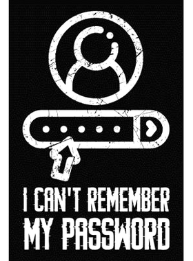 预订 I Can’t Remember My Password: Password and Username Keeper: 9781691141890