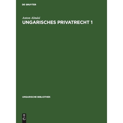 预订 Ungarisches Privatrecht 1: 9783111048864