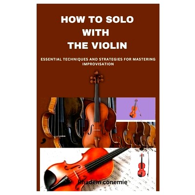 预订 How to Solo with the Violin: Essential Techniques and Strategies for Mastering Improvisation: 9798329957426
