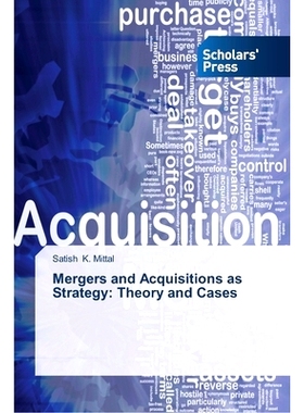 预订 Mergers and Acquisitions as Strategy: Theory and Cases: 9783639511321