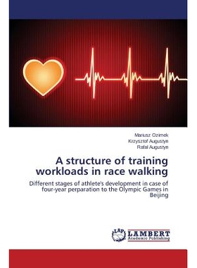预订 A structure of training workloads in race walking: 9783659716393