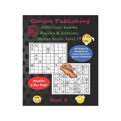 [预订]1008 Crazy Sudoku Puzzles & Solutions Master Series - Level 19 - Book 3: Over 1000 Very Hard Games w 9798422012749