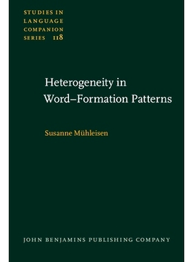 预订 Heterogeneity in Word-Formation Patterns: A corpus-based analysis of suffixation with -ee and its productivity in E