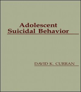 【预订】Adolescent Suicidal Behavior