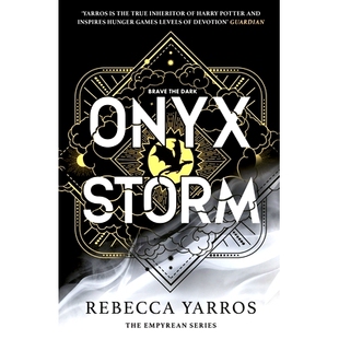 现货 玛瑙风暴 龙骑士战争学院3 平装 Onyx Storm 英文原版 Rebecca Yarros 经典奇幻小说 The Empyrean系列