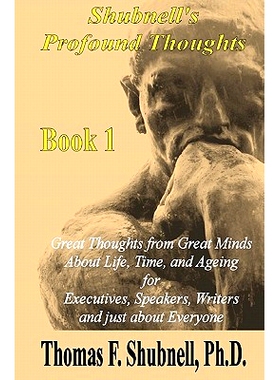 预订 Shubnell’s Profound Thoughts Book 1: 9781448621989