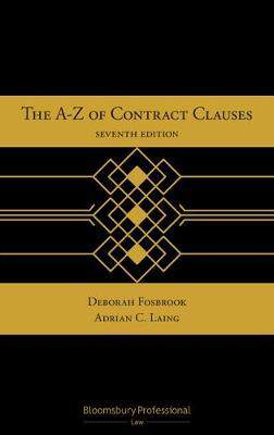 [预订]The A-Z of Contract Clauses 9781526512154