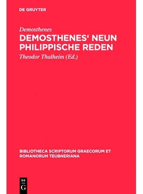 预订 Demosthenes’ Neun philippische Reden: Textausgabe für den Schulgebrauch: 9783110983975