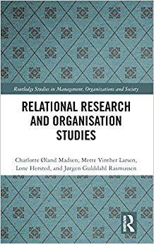 【预售】Relational Research and Organisation Studies