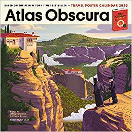 【预售】Atlas Obscura Wall Calendar 2020