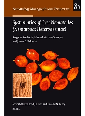 预订 Systematics of Cyst Nematodes (Nematoda: Heteroderinae), Part B 胞线虫分类学（线虫Heteroderinae），第8卷B部分: 9789