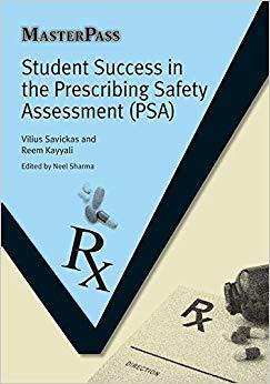 【预售】Student Success in the Prescribing Safety Assessment (PSA)