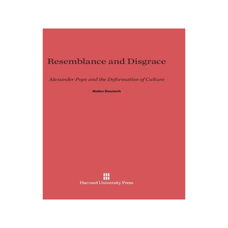 [预订]Resemblance and Disgrace 9780674419162