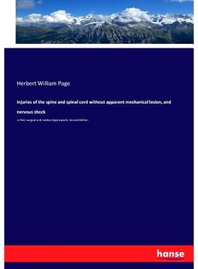 预订 Injuries of the spine and spinal cord without apparent mechanical lesion, and nervous shock: 9783744738439