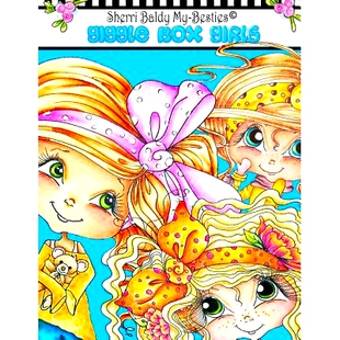 预订 Sherri Baldy My-Besties Giggle Box Girls Coloring Book: 9781945731426