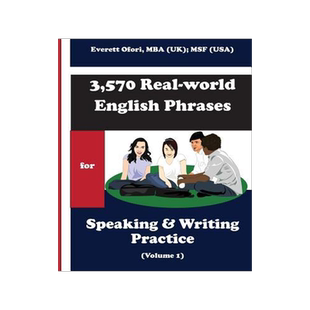 [预订]3,570 Real-world English Phrases for Speaking and Writing Practice - Volume 1 9781894221122