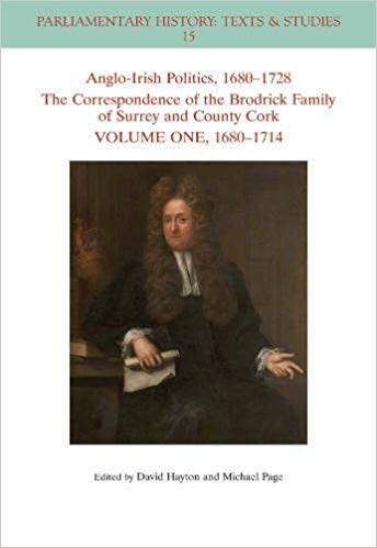 【预售】Anglo-Irish Politics, 16801728