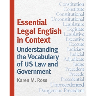 预订 Essential Legal English in Context: Understanding the Vocabulary of Us Law and Government 语境中的基本法律英语：理
