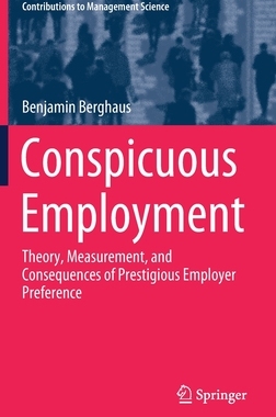 【预订】Conspicuous Employment