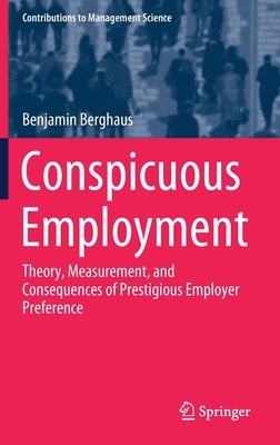 【预订】Conspicuous Employment