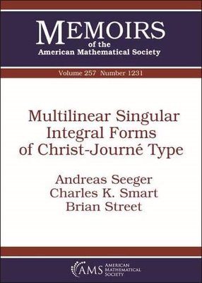 【预售】Multilinear Singular Integral Forms of Christ-Journe Type