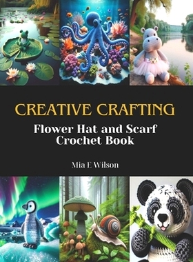 预订 Creative Crafting: Flower Hat and Scarf Crochet Book: 9798874343187