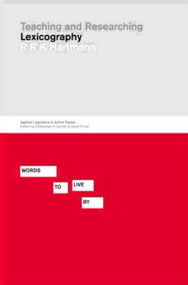 【预订】Teaching and Researching Lexicography