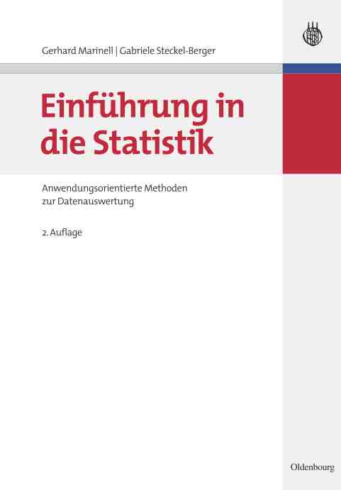 【预订】Einführung in die Statistik 9783486587135 书籍/杂志/报纸 经济管理类原版书 原图主图