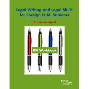 预订 ESL Workbook, Legal Writing and Legal Skills for Foreign LL.M. Students ESL工作手册，法律写作和外国法律法律技能: 97