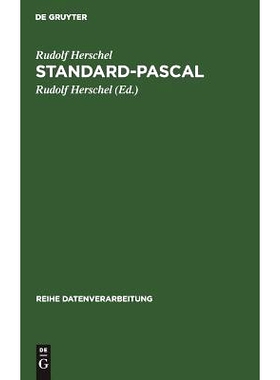 预订 Standard-Pascal: Systematische Darstellung für den Anwender nach DIN 66256: 9783486222173