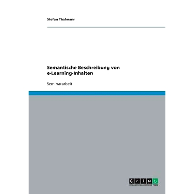 预订 Semantische Beschreibung von e-Learning-Inhalten: 9783638656375