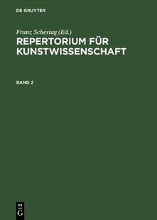 FÜR REPERTORIUM KUNSTWISSENSCHAFT 9783111075037 预订