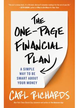 预订 The One-Page Financial Plan: A Simple Way to Be Smart about Your Money一页财务计划：明智理财的简单方法: 97815918475