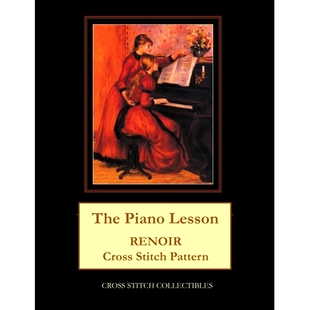 预订 The Piano Lesson: Renoir Cross Stitch Pattern: 9781722441487