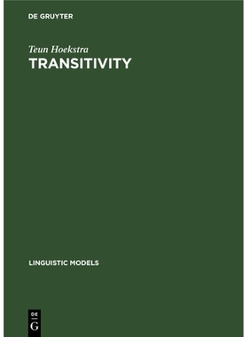 预订 Transitivity: Grammatical Relations in Government-Binding Theory 传递性: 9783112327234