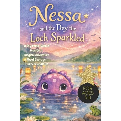 预订 Nessa and the Day the Loch Sparkled: A Shy Polka-Dotted Monster’s Magical Adventure About Courage, Fun & Friendshi
