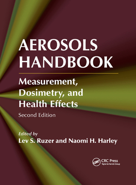 【预订】Aerosols Handbook: Measurement, Dosimetry, and Health Effects, Second Edition
