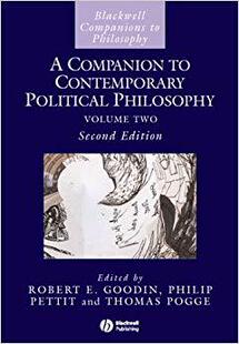 预订 Contemporary Companion Political Set Philosophy