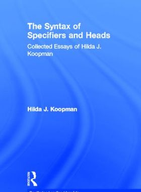 【预订】The Syntax of Specifiers and Heads