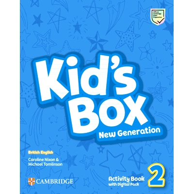 预订 Kid’s Box New Generation Level 2 Activity Book with Digital Pack British English: 9781108895491