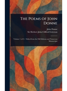 预订 The Poems of John Donne: 9781023372190