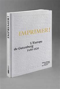 l’Europe Gutenberg 1520 Imprimer 1450 9782717728583 预订