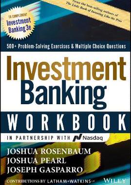现货 Investment Banking Workbook, Third Edition