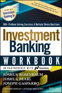 现货 Investment Banking Workbook, Third Edition