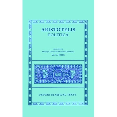 现货 Aristotle Politica 亚里士多德的政治学: 9780198145158