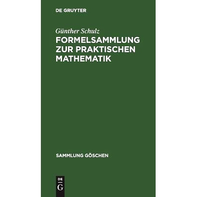 预订 Formelsammlung zur praktischen Mathematik: 9783111015088